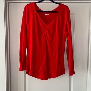 XXL Tall waffle knit long sleeve